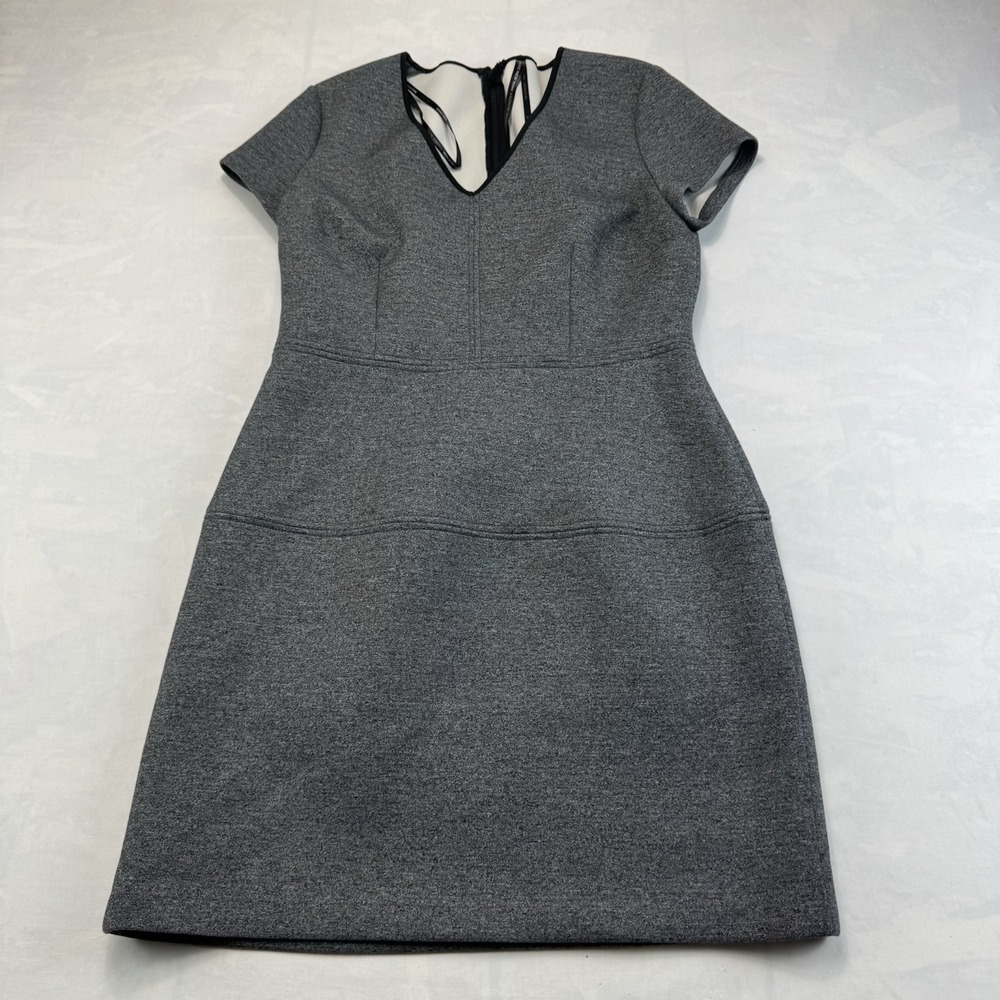 Marc New York Andrew Marc Gray Sheath Dress Women's Size 10 Career Office
